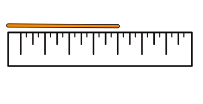 Ruler for Hat Measurements